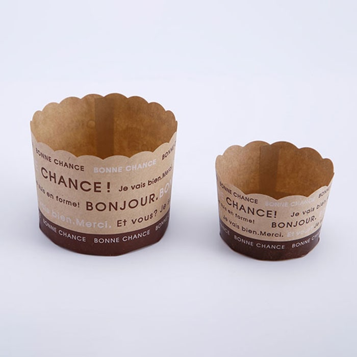 cotta マフィンカップ 大 57040　ナチュール 100枚/束（ご注文単位1束）【直送品】