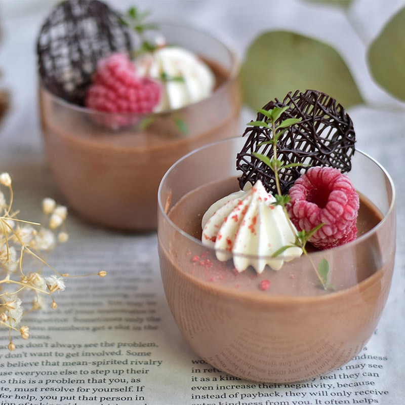 cotta デザートカップ IKプリーネ 耐熱 PC 67885 10個/セット(ご注文単位1セット)【直送品】