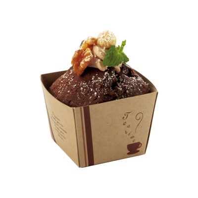 cotta ベーキングカップ BT57 クラフトキューブ 68977 ティータイム 50枚/束(ご注文単位1束)【直送品】