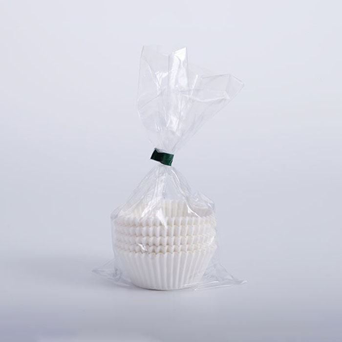 cotta 製菓資材　グラシンケース　8F 200枚入 72400　白 1包（ご注文単位1包）【直送品】