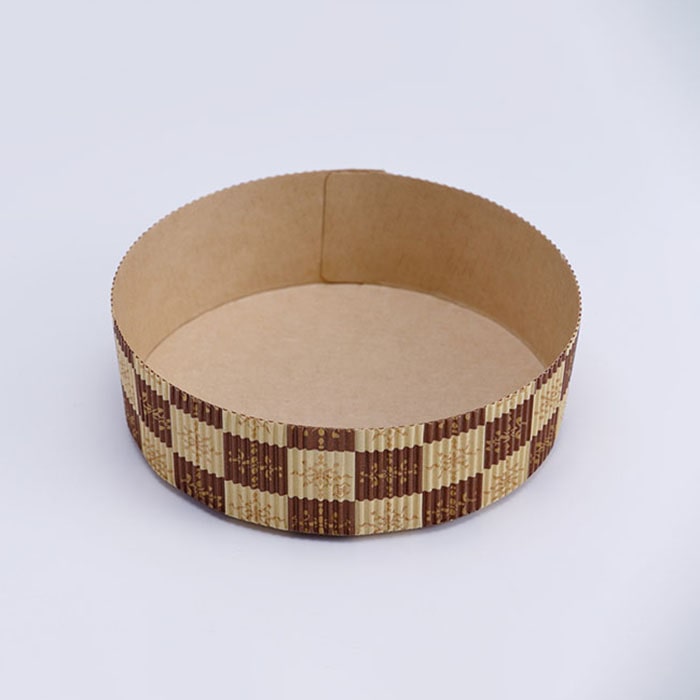 cotta 製菓資材 SC861 ソフトカップ 73807 茶ブロック 50枚/束(ご注文単位1束)【直送品】