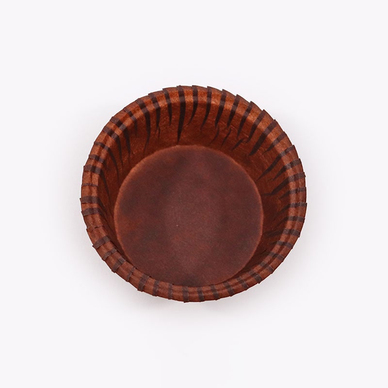 cotta マフィン型 NOVACART 94902 ブラウン 100個/セット(ご注文単位1セット)【直送品】