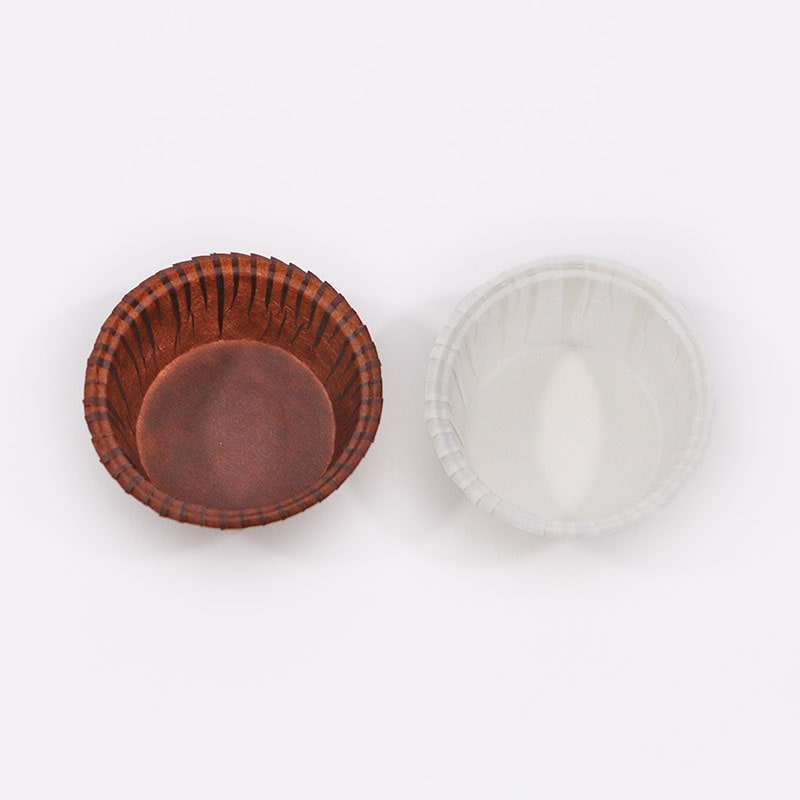 cotta マフィン型 NOVACART 94902 ブラウン 100個/セット(ご注文単位1セット)【直送品】