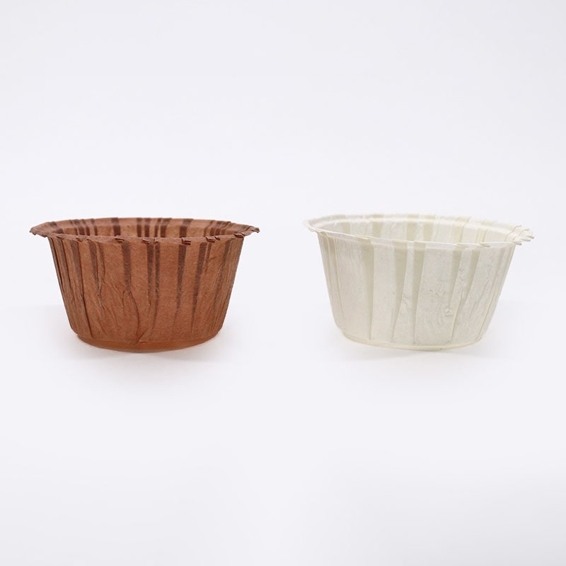 cotta マフィン型　NOVACART  94904　ブラウン 100個/セット（ご注文単位1セット）【直送品】