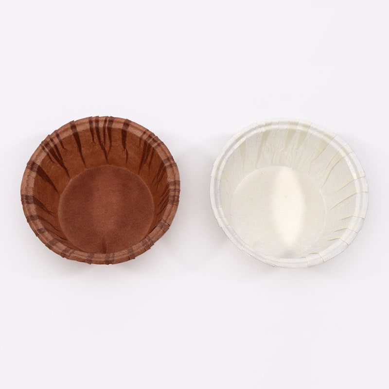 cotta マフィン型　NOVACART  94904　ブラウン 100個/セット（ご注文単位1セット）【直送品】