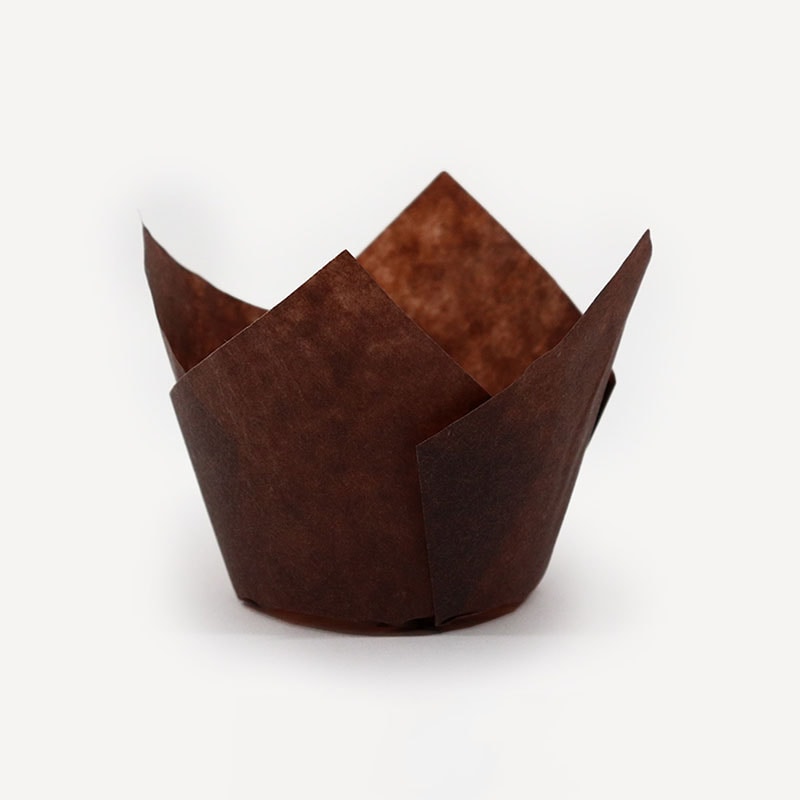 cotta チューリップ型 NOVACART 94908 ブラウン 225個/セット(ご注文単位1セット)【直送品】