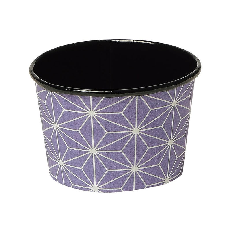 cotta IKプリーツカップ 43F麻の葉 95418 紫 100個/セット(ご注文単位1セット)【直送品】