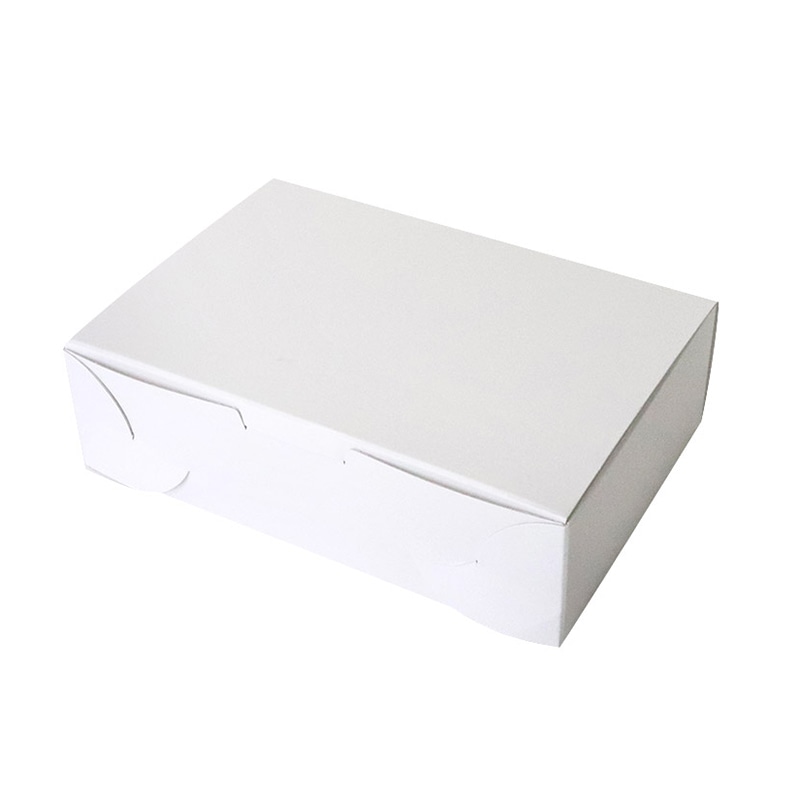 白無地菓子箱　6号  97291 10枚/束（ご注文単位1束）【直送品】