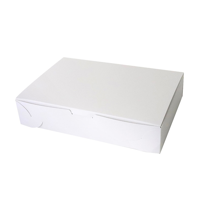 白無地菓子箱 12号 97294 10枚/束(ご注文単位1束)【直送品】