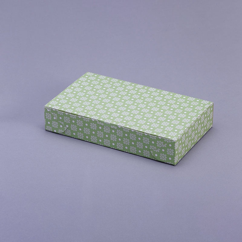 cotta サービス箱　和B 15号 616　グリーン 10枚/束（ご注文単位1束）【直送品】