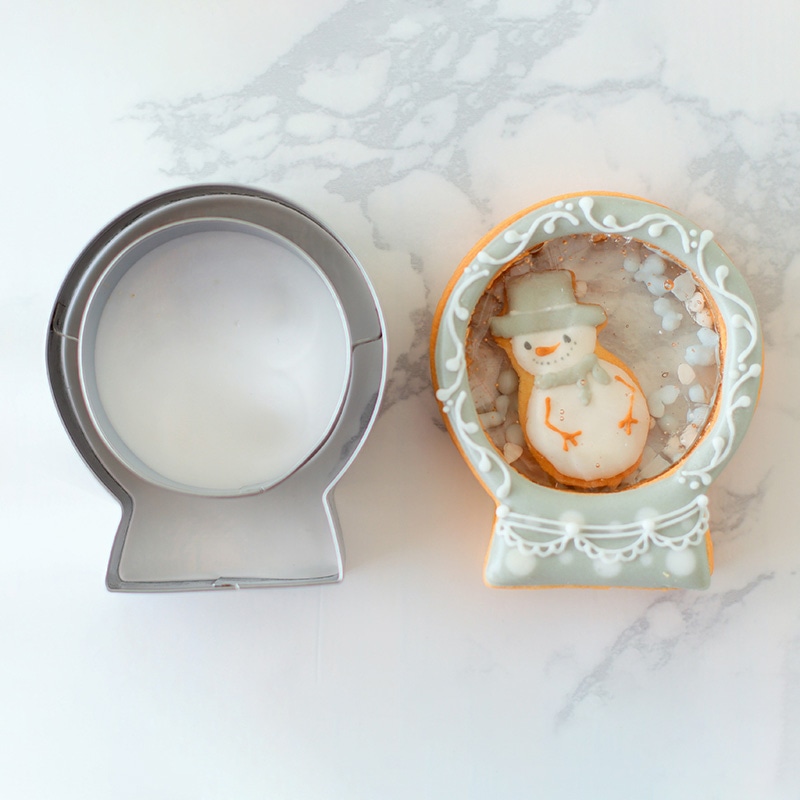 cotta クリスマスクッキー型 スノードーム 91941 1個(ご注文単位1個)【直送品】