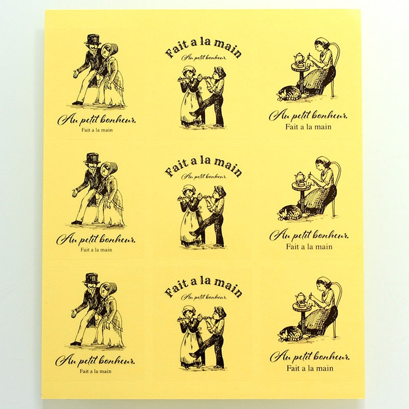 cotta 透明シール 92531 アンティーク 10冊/束(ご注文単位1束)【直送品】