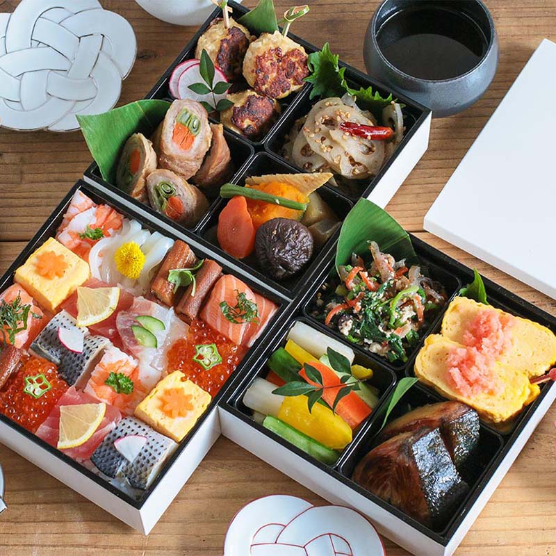 cotta お重 3段 92699 1個(ご注文単位1個)【直送品】