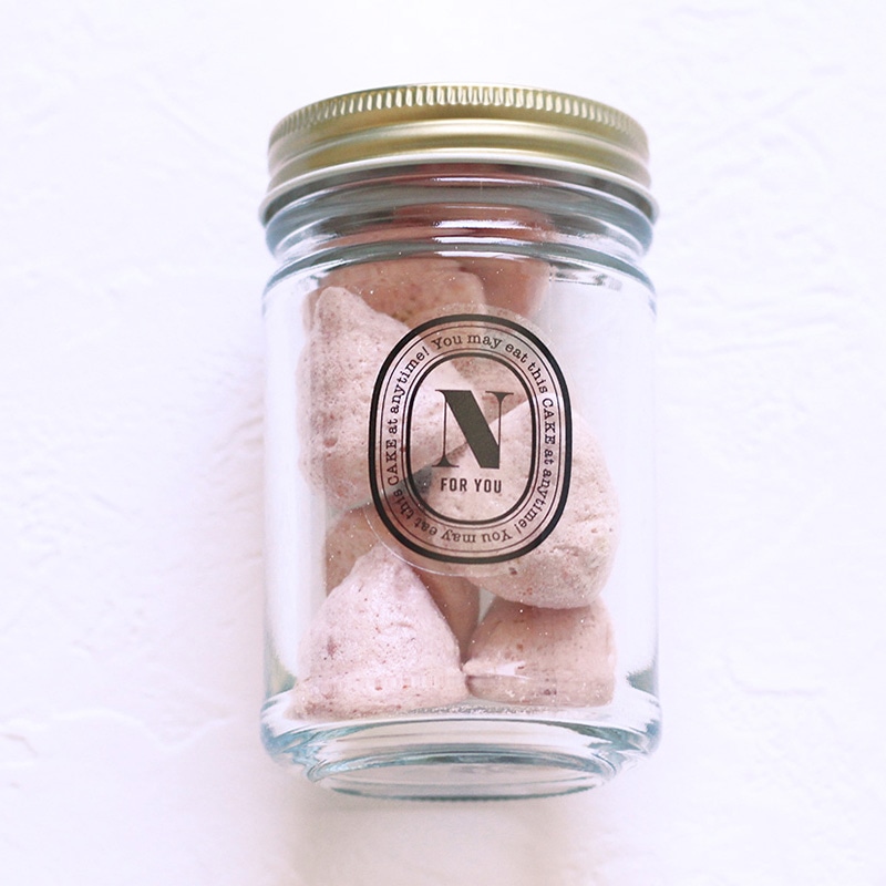 cotta 透明イニシャルシール 92526 N 10枚/束(ご注文単位1束)【直送品】