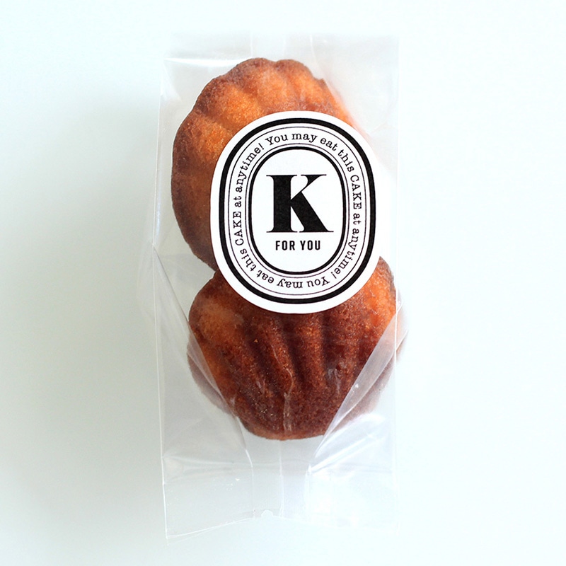 cotta イニシャルシール 92980 K 10枚/束(ご注文単位1束)【直送品】