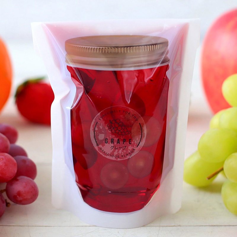 cotta 透明フレーバーシール 94020 グレープ 100枚/束(ご注文単位1束)【直送品】