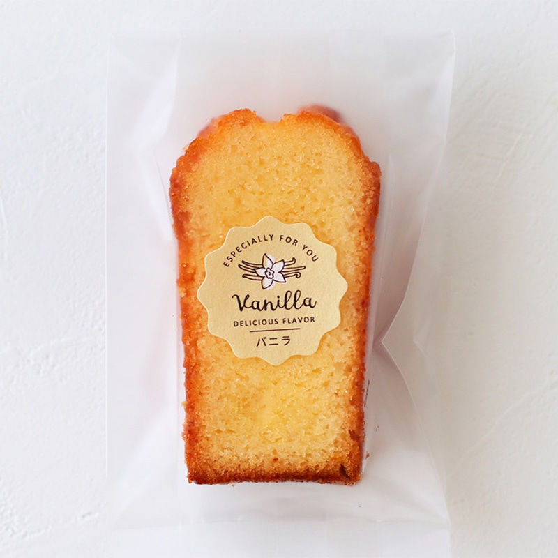 cotta 波型フレーバーシール 94032 バニラ 100枚/束(ご注文単位1束)【直送品】