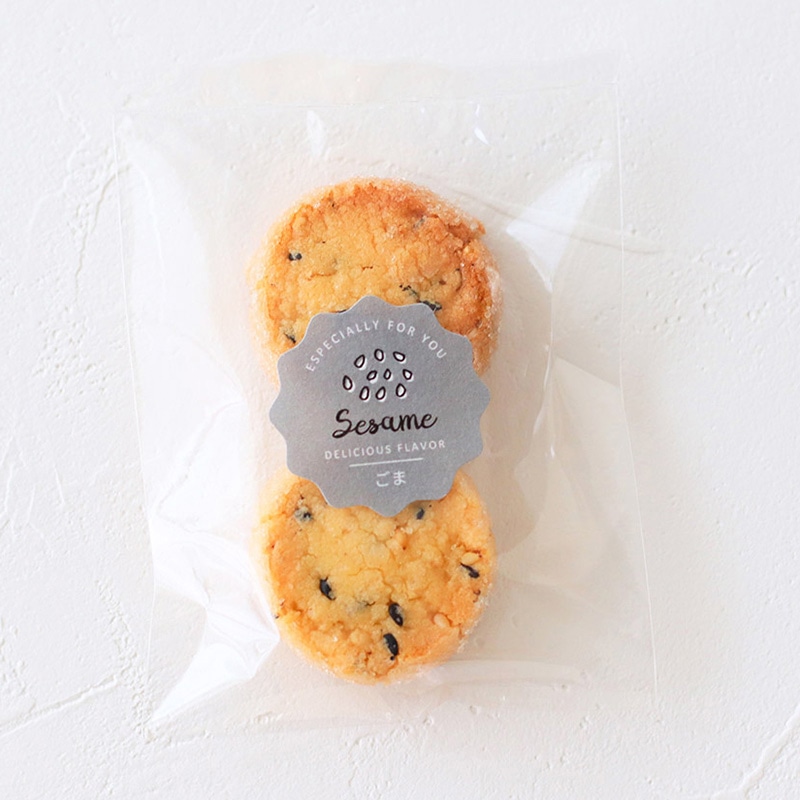 cotta 波型フレーバーシール  94035　ごま 100枚/束（ご注文単位1束）【直送品】