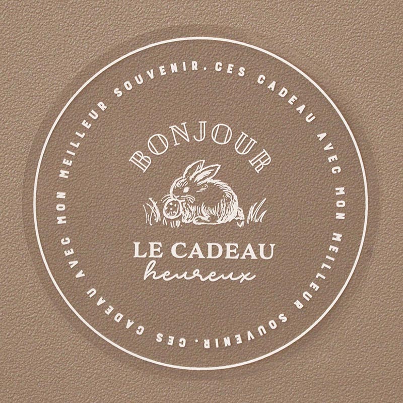 透明シール　ヴィンテージラビット  96313 10冊/束（ご注文単位1束）【直送品】