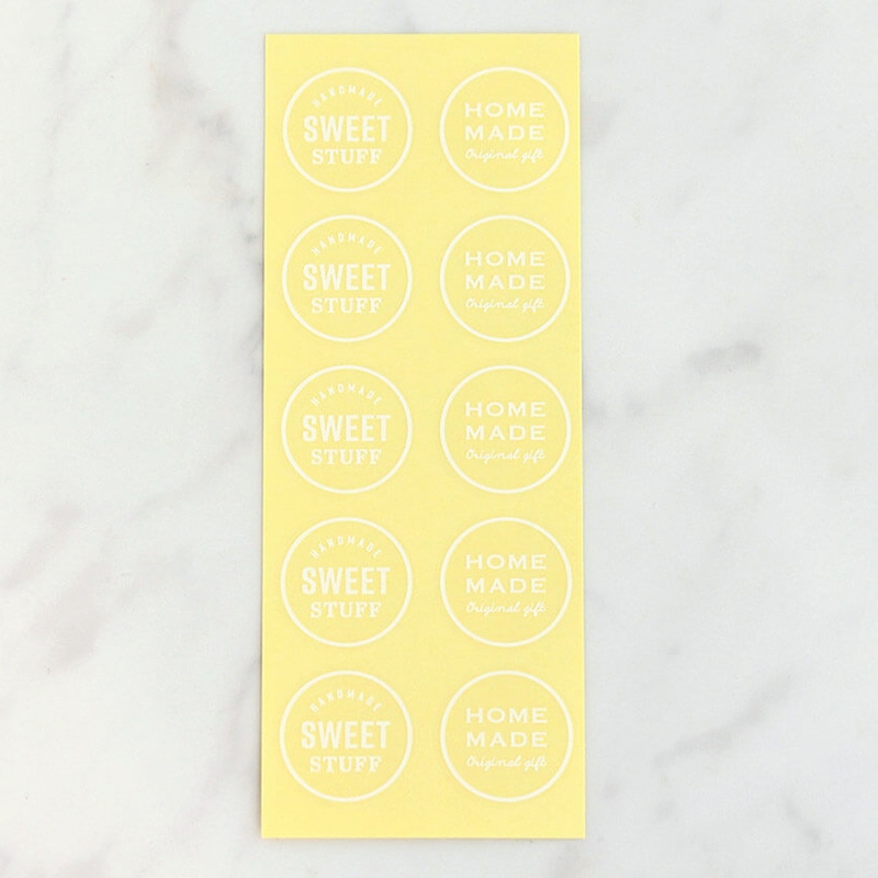 透明シール　ホームメイド　ホワイト  97012 10冊/束（ご注文単位1束）【直送品】