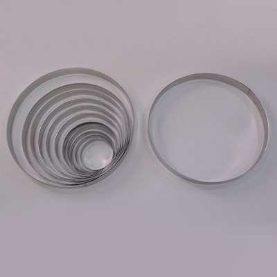 cotta 18-8 ステンレスタルトリング 22cm 87653 1個(ご注文単位1個)【直送品】