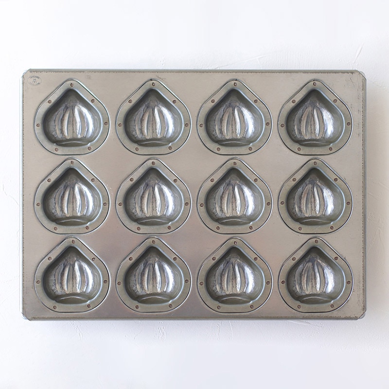 cotta シルバーミニマロン天板　松永製作所 12P 93910 1個（ご注文単位1個）【直送品】