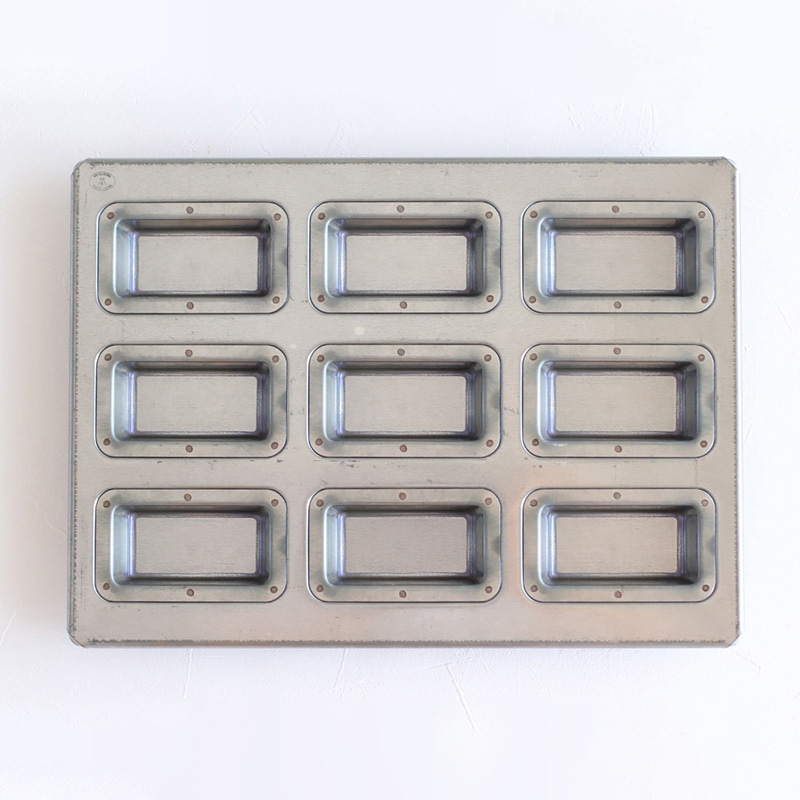 cotta スリムフィナンシェ天板　松永製作所 9P 94812 1個（ご注文単位1個）【直送品】