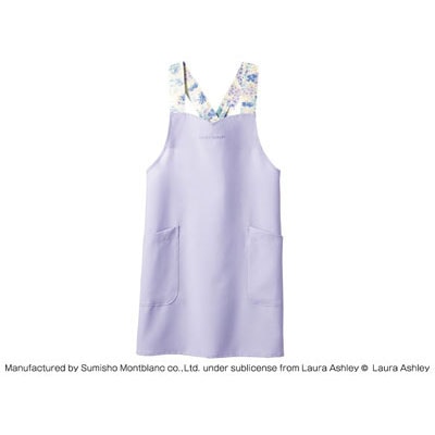 cotta エプロン LW502-83 91233 ラベンダー/アメリブルー 1枚(ご注文単位1枚)【直送品】