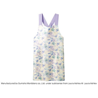 cotta エプロン LW503-38 91235 アメリブルー/ラベンダー 1枚(ご注文単位1枚)【直送品】