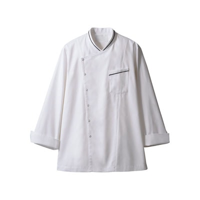 cotta コックコート 6-1061 SS 91310 白/黒 1枚(ご注文単位1枚)【直送品】