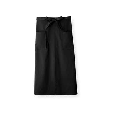 cotta エプロン 9-543 91325 黒 1枚(ご注文単位1枚)【直送品】