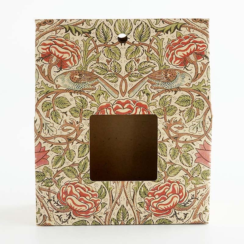 cotta 窓付きギフト箱　ウィリアム・モリス柄 バラ 99133 10枚/束（ご注文単位50束）【直送品】