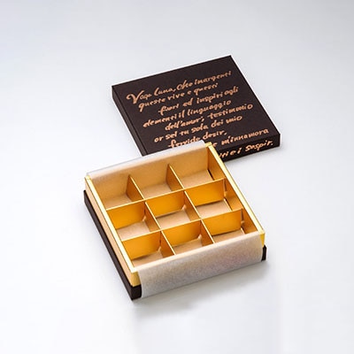 cotta コンビAケース 9仕切 71488 こげ茶 10個/セット(ご注文単位1セット)【直送品】