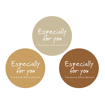 cotta シール ナチュラルシール 3色アソート 79169 10組/束(ご注文単位1束)【直送品】