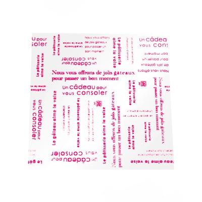 cotta M　ラ・ガトーシート 150角 67344　レッド 100枚/束（ご注文単位1束）【直送品】