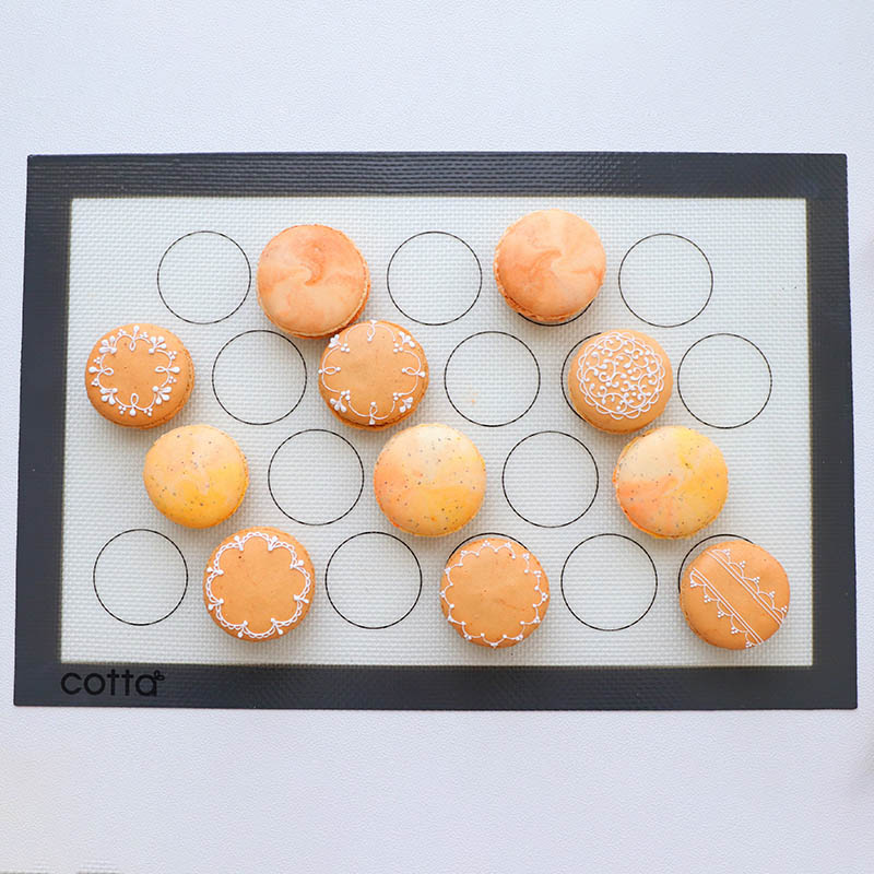 cotta マカロンガイドマット 丸 92089 1枚(ご注文単位1枚)【直送品】