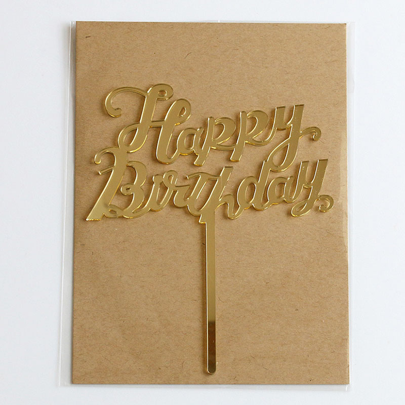 cotta ケーキトッパー  91988　ハッピーバースデー 1個（ご注文単位1個）【直送品】