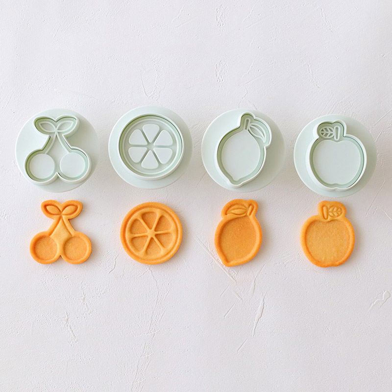 cotta ジャムクッキー型 フルーツ 4種 96260 1個（ご注文単位1個）【直送品】