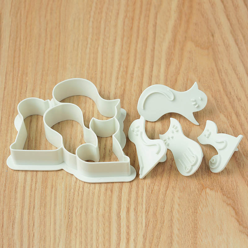 クッキー型　猫セット  94151 1セット（ご注文単位1セット）【直送品】