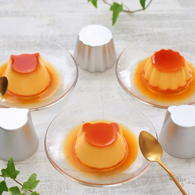 cotta アルミプリンカップ 93524 ねこ 1個(ご注文単位1個)【直送品】