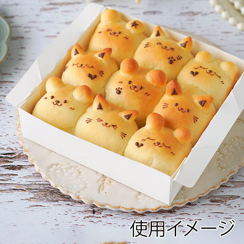 折り畳みスクエア紙型 15cm 97242 10枚/束(ご注文単位1束)【直送品】