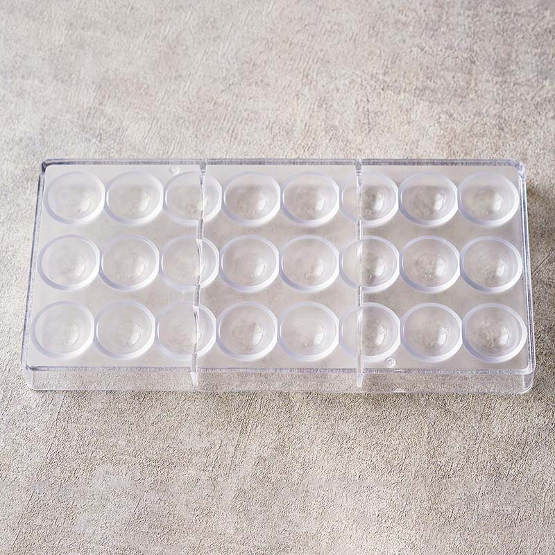 PS製チョコレートモールド 半球 97554 1個(ご注文単位1個)【直送品】