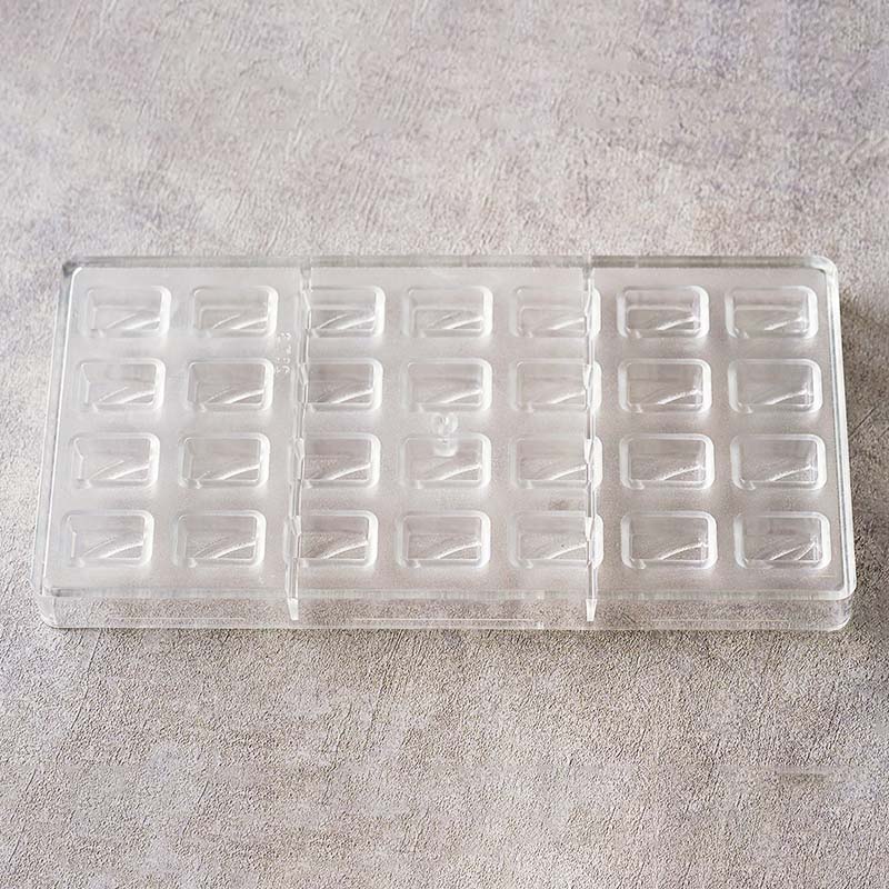 PS製チョコレートモールド　長方形  97556 1個（ご注文単位1個）【直送品】