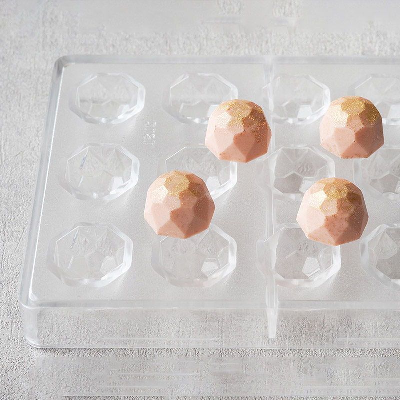 PS製チョコレートモールド　ダイヤモンド  97558 1個（ご注文単位1個）【直送品】