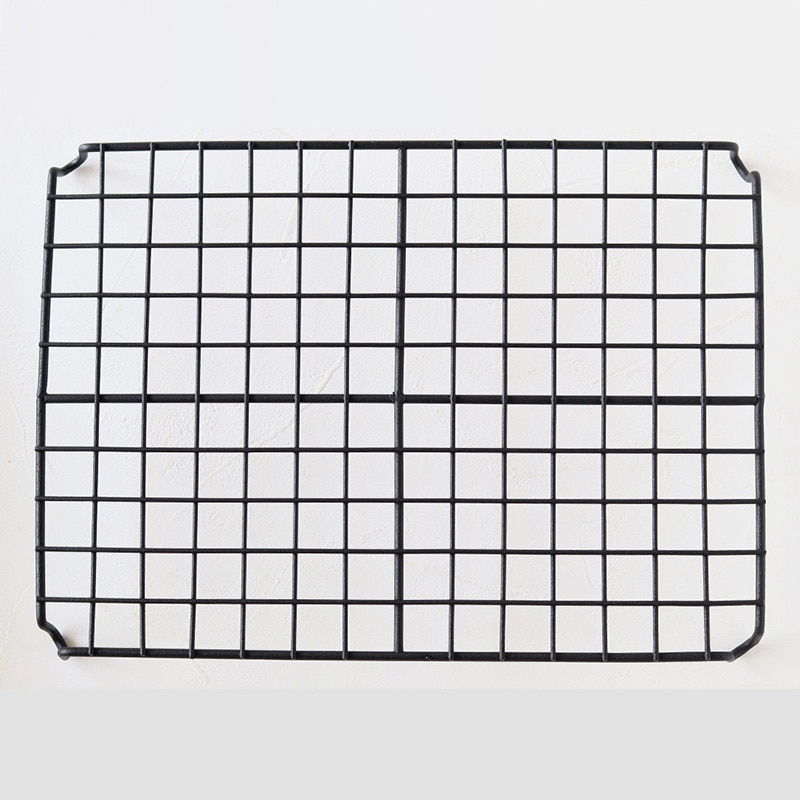 ケーキクーラー　レクタングル　黒  97763 1枚（ご注文単位1枚）【直送品】