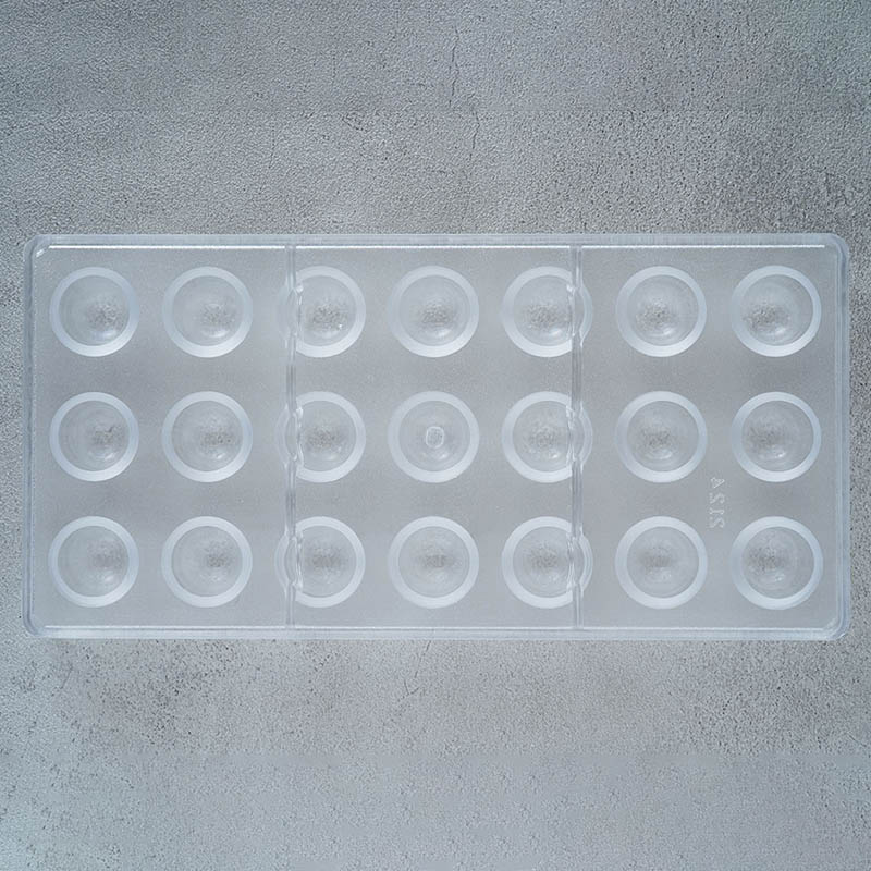 PS製チョコレートモールド ドーム 98582 1個(ご注文単位1個)【直送品】