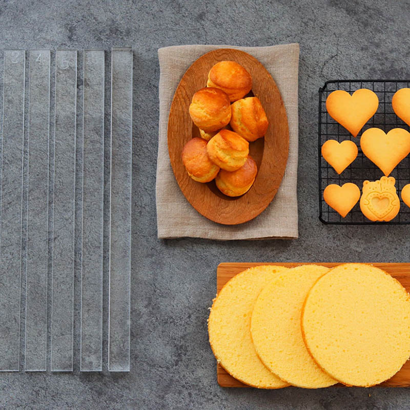 面取アクリルルーラー 3mm 2本セット 98636 1袋(ご注文単位1袋)【直送品】