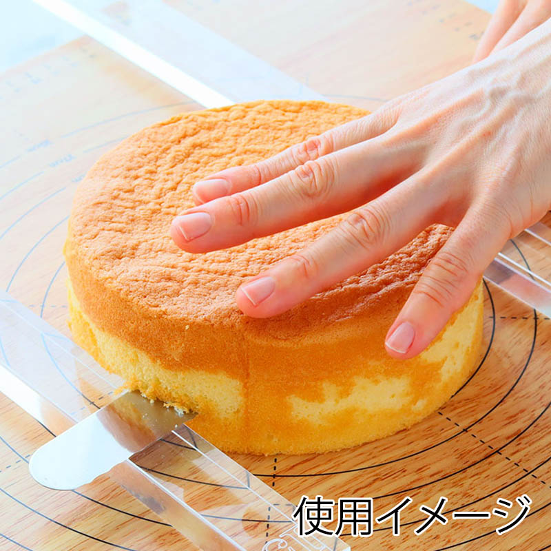 面取アクリルルーラー 15mm 2本セット 98640 1袋(ご注文単位1袋)【直送品】