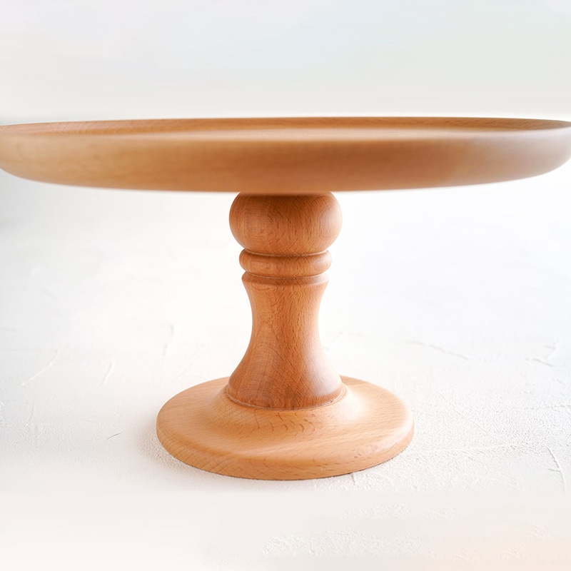 木製ケーキスタンド ラウンド 24cm 97735 1個(ご注文単位1個)【直送品】