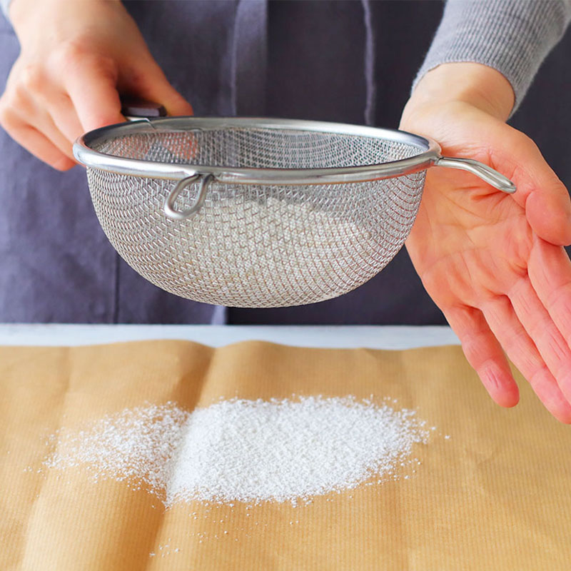 cotta 粉ふるい　Mローズ柄　ストレート 16cm 66641 1個（ご注文単位1個）【直送品】